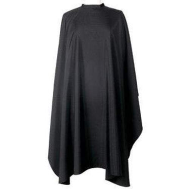 COSMETIC WORLD_Cutting cape Black - Adjustable neck_Cosmetic World
